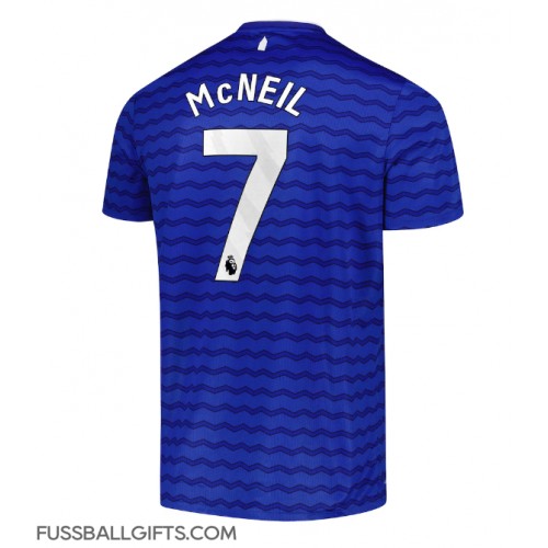 Everton Dwight McNeil #7 Fußballbekleidung Heimtrikot 2025-26 Kurzarm